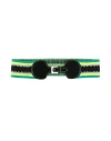Missoni Woman Belt Lime Green Size M Rayon, Calfskin, Nylon, Linen, Polyester