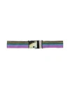 Missoni Woman Belt Magenta Size L Viscose, Ecobrass, Acetate