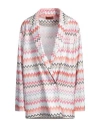 Missoni Zig Zag Cotton-blend Jacket In White