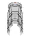 Missoni Woman Cape Light Grey Size Onesize Viscose, Polyester In Grey