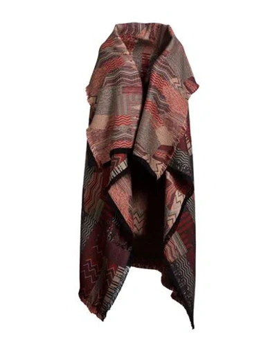 Missoni Woman Cape Orange Size Onesize Wool