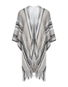 Missoni Woman Cape White Size Onesize Cotton, Viscose