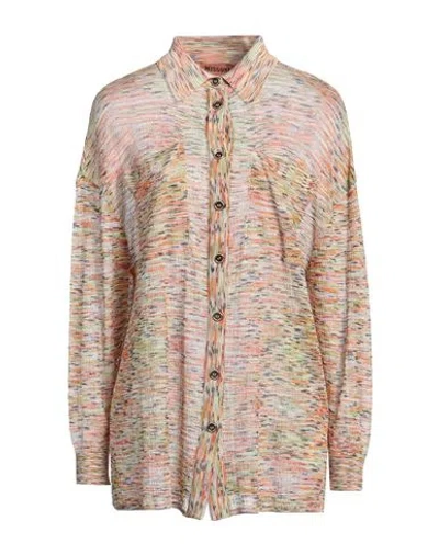 Missoni Woman Cardigan Lime Green Size 4 Cotton, Polyamide