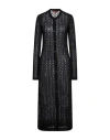 Missoni Woman Cardigan Black Size 6 Wool, Viscose In Black