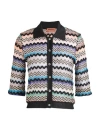 Missoni Woman Cardigan Black Size L Viscose, Cupro, Polyester In Black