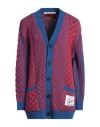 Missoni Woman Cardigan Bright Blue Size L Cotton, Polyester