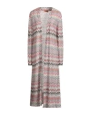Missoni Woman Cardigan Garnet Size 12 Viscose, Polyester, Metallic Fiber In Multi