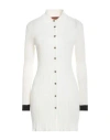 Missoni Woman Cardigan Ivory Size 10 Viscose, Cotton, Polyamide In White