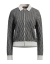 Missoni Woman Cardigan Lead Size 8 Cotton, Polyamide In Grey
