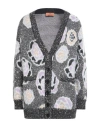 Shop Missoni Woman Cardigan Lilac Size 4 Wool, Polyamide, Polyester In Purple