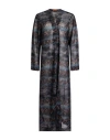 Missoni Striped-pattern Buttoned Cardigan In Blue
