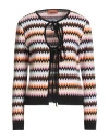 Missoni Woman Cardigan Pink Size 6 Wool In Multi