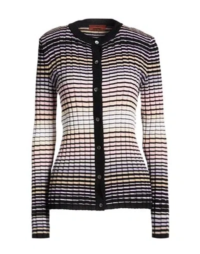 Missoni Woman Cardigan Pink Size 8 Cotton, Viscose