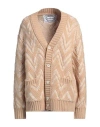 Missoni Wool Cardigan In Beige