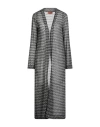 Missoni Woman Cardigan Silver Size 10 Viscose, Metallic Fiber, Polyamide