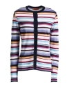 Missoni Woman Cardigan Sky Blue Size L Virgin Wool, Viscose In Multi