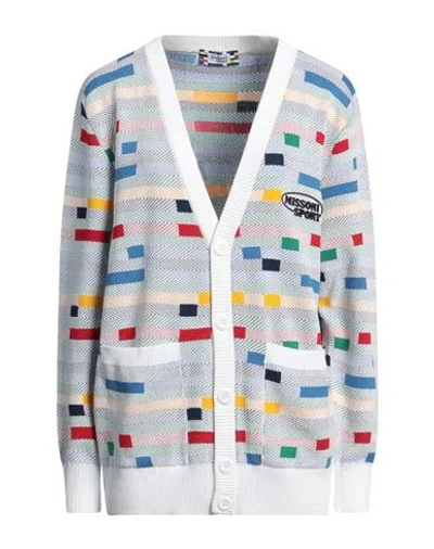 Missoni Woman Cardigan White Size L Cotton