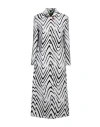Missoni Woman Coat White Size 8 Wool, Viscose, Polyester In Multi