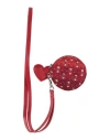 Missoni Woman Coin Purse Red Size - Viscose, Leather In Red
