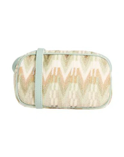 Missoni Woman Cross-body Bag Sky Blue Size - Textile Fibers