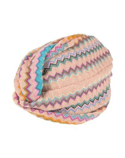 Missoni Woman Hair Accessory Beige Size - Wool, Acrylic In Multi