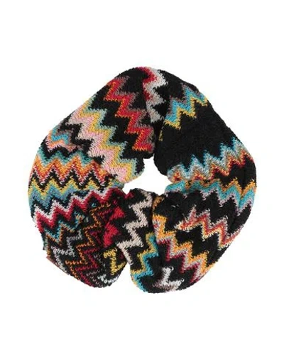 Missoni Woman Hair Accessory Black Size - Wool, Acrylic