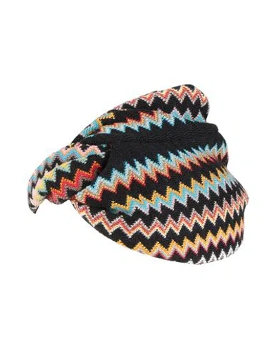 Missoni Woman Hair Accessory Black Size - Wool, Acrylic