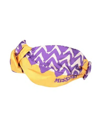 Missoni Woman Hair Accessory Purple Size - Silk
