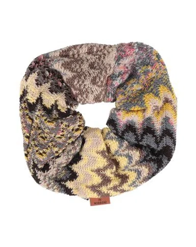Missoni Woman Hair Accessory Yellow Size - Wool, Acrylic