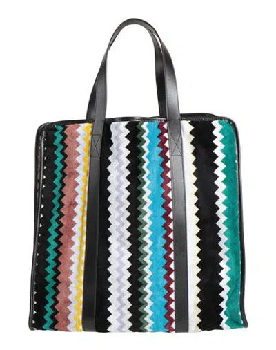 Missoni Woman Handbag Black Size - Cotton