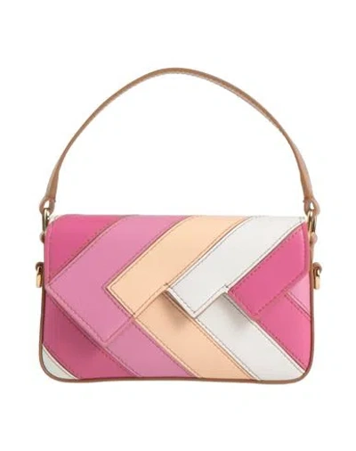 Missoni Woman Handbag Camel Size - Leather In Sand