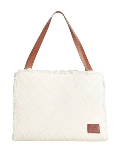 Missoni Woman Handbag Off White Size - Textile Fibers