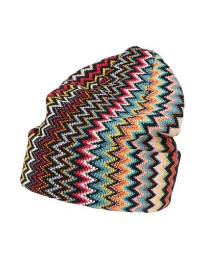 Missoni Woman Hat Black Size Onesize Wool, Acrylic