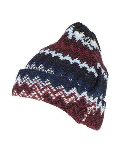 Missoni Woman Hat Burgundy Size Onesize Wool