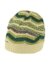 Missoni Woman Hat Green Size Onesize Wool In Green
