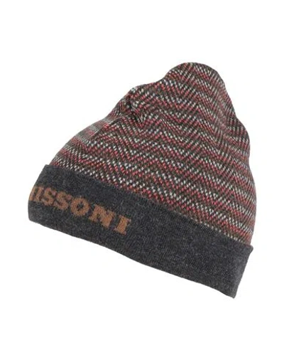 Missoni Woman Hat Gunmetal Size Onesize Wool
