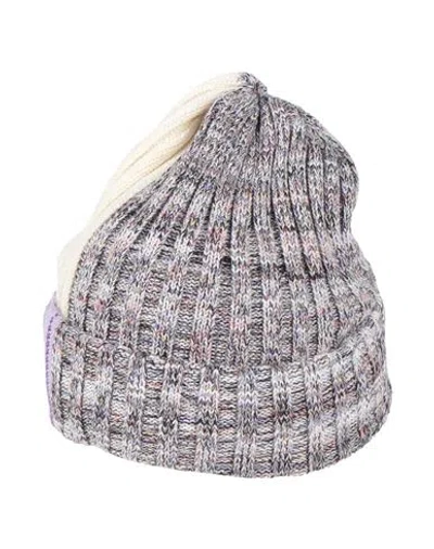 Missoni Woman Hat Ivory Size Onesize Cotton In Gray
