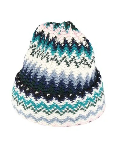 Missoni Woman Hat Ivory Size Onesize Wool In Multi