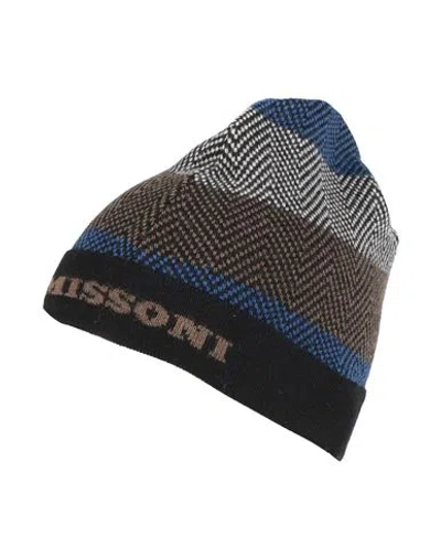 Missoni Woman Hat Khaki Size Onesize Wool In Beige