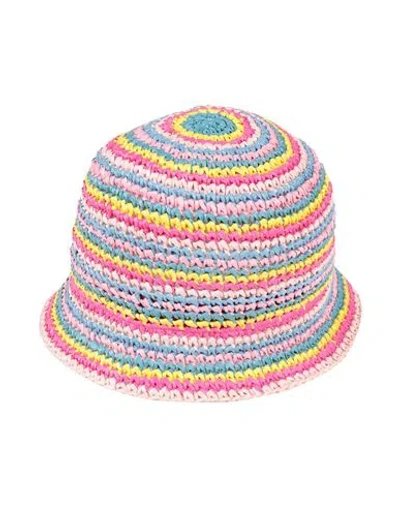 Missoni Woman Hat Light Pink Size M Viscose