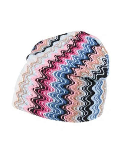 Missoni Woman Hat Lilac Size Onesize Wool, Acrylic In Purple