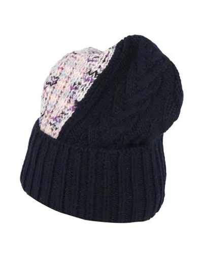 Missoni Woman Hat Midnight Blue Size Onesize Wool