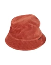 Missoni Woman Hat Rust Size L Cotton, Polyamide, Modal, Polyester, Elastane In Red