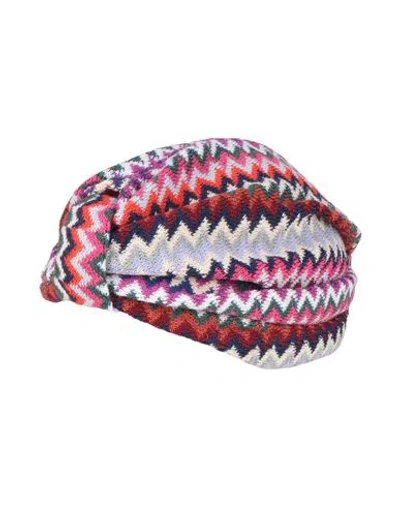 Missoni Woman Hat Sky Blue Size Onesize Wool, Acrylic