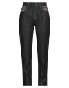 Missoni Woman Jeans Black Size 8 Cotton, Viscose, Polyester In Black