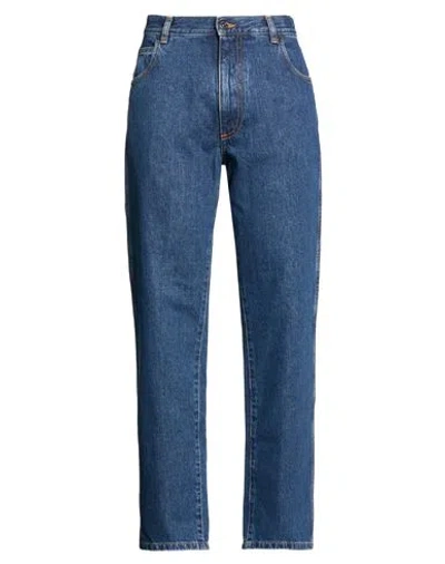 Missoni Woman Jeans Blue Size 10 Cotton