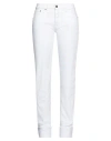 Missoni Woman Jeans White Size 8 Cotton, Elastane In White