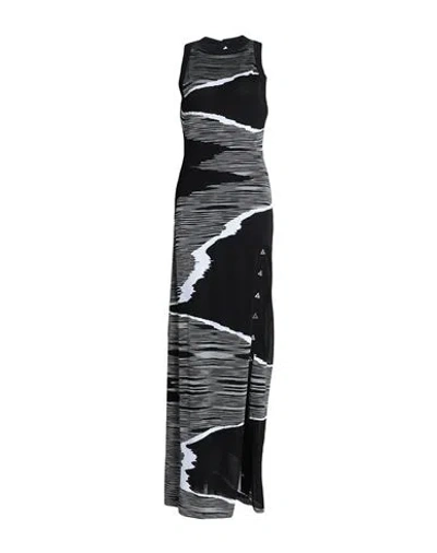 Missoni Woman Maxi Dress Black Size 4 Viscose, Polyester