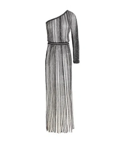 Missoni Woman Maxi Dress Black Size 10 Viscose, Polyester, Cupro, Polyamide