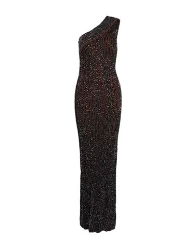 Missoni Woman Maxi Dress Black Size 10 Viscose, Polyester, Polyamide